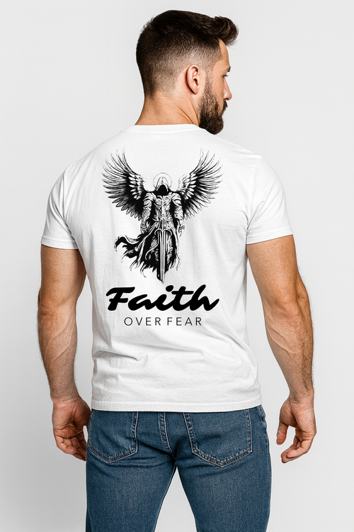 Faith Over Fear Short Sleeve T-Shirt