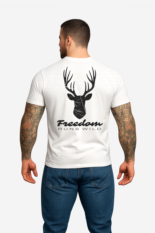 Freedom Runs Wild Short Sleeve T-Shirt