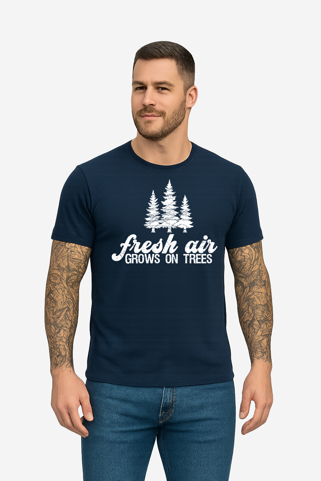 Fresh Air Grows on Trees Short Sleeve T-Shirt